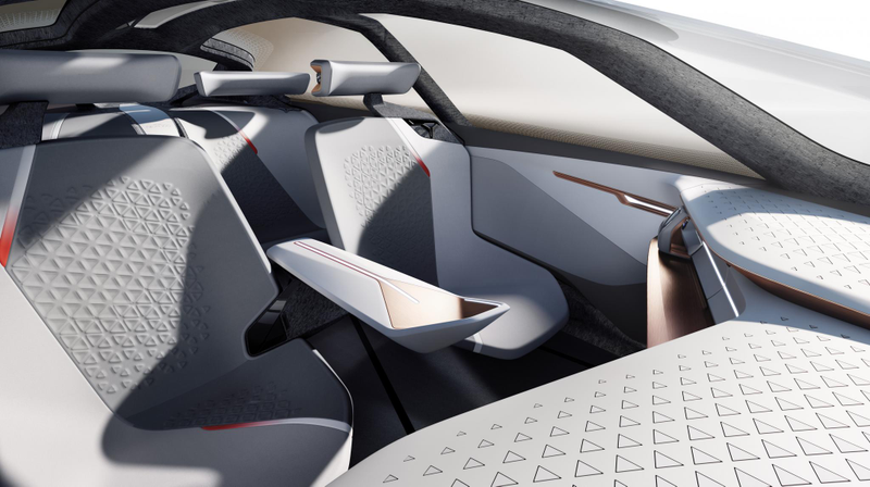 Illustration for article titled BMW's Vision Next 100 Is A Wild Shapeshifter From The 22nd Century
